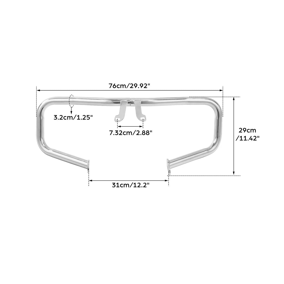 Engine Guard & Chopped Fairing Mount Bracket for Harley Road Glide 2015-2024