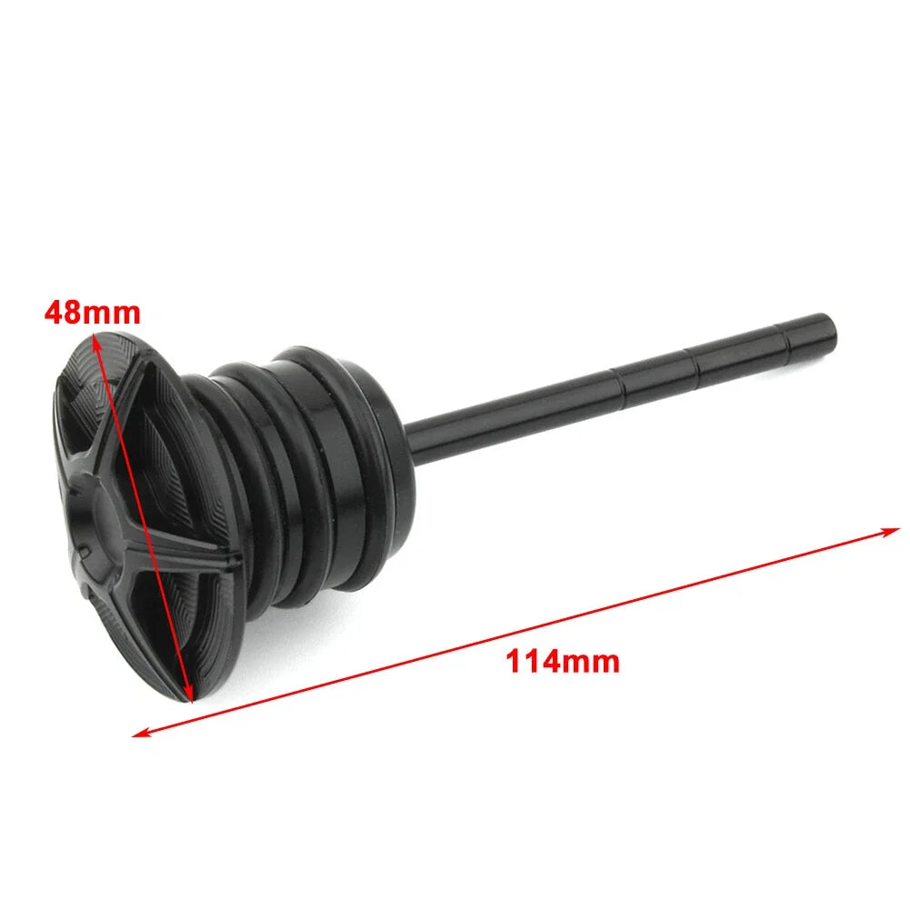Oil Dipstick for Harley Softail (2000–2017) FLSTF Heritage Black