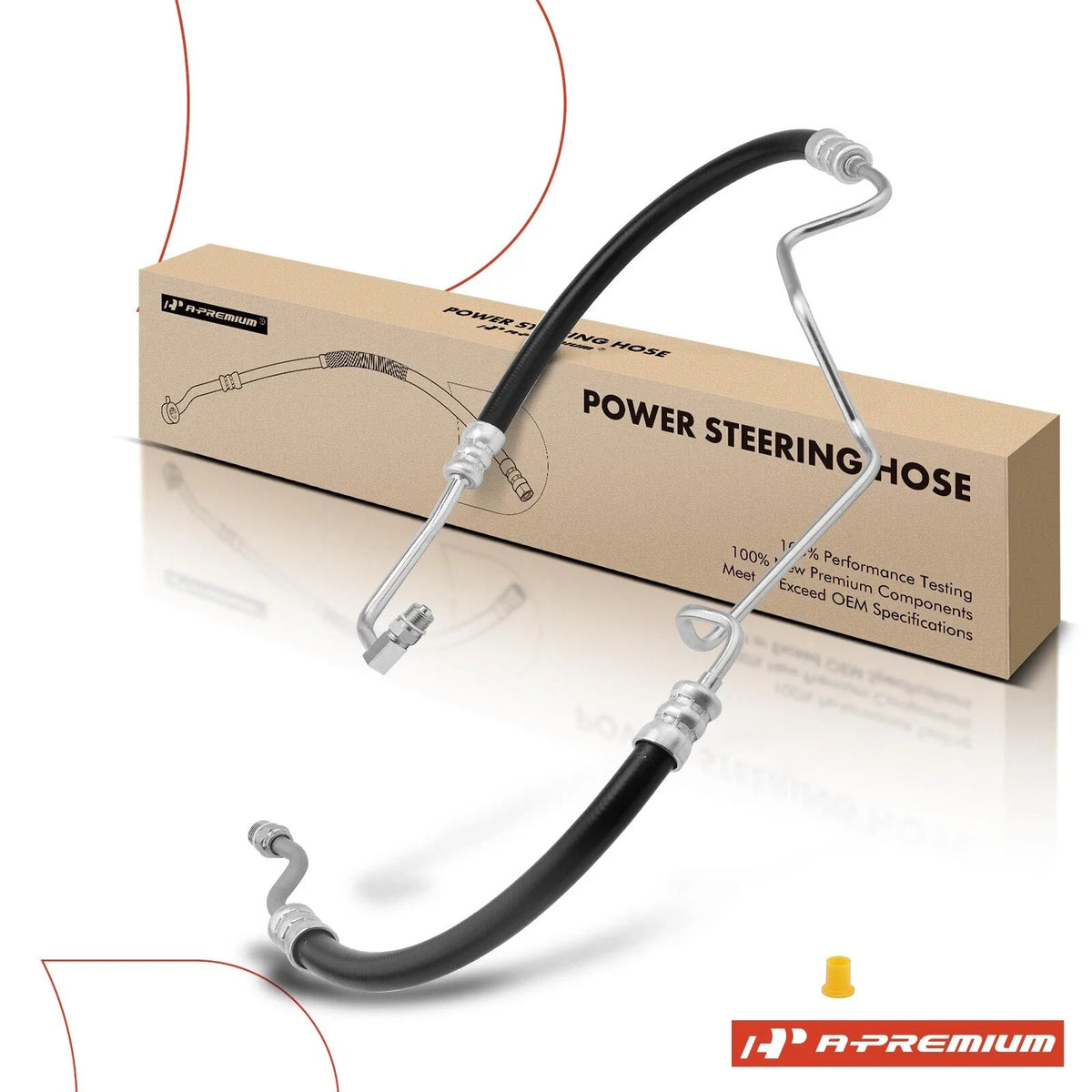 Power Steering Pressure Line Hose for Ford E-450 Super (2004–2010)