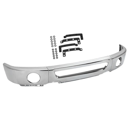 Chrome Steel Front Bumper for 2006–2008 Ford F-150 with Fog Light Openings
