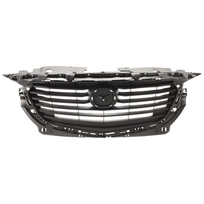 Grille for Mazda CX-3 (2016–2020) Textured Dark Gray Shell and Insert