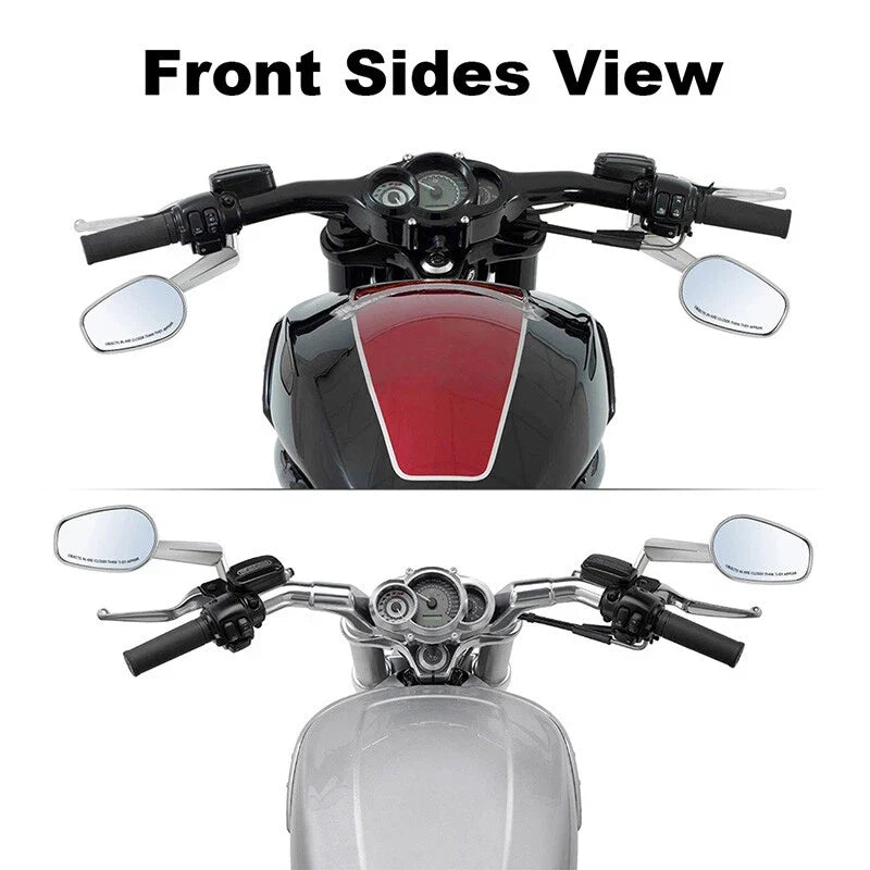Rear View Mirrors with LED Turn Signals for Harley V Rod VRSCF Muscle 2002-2017