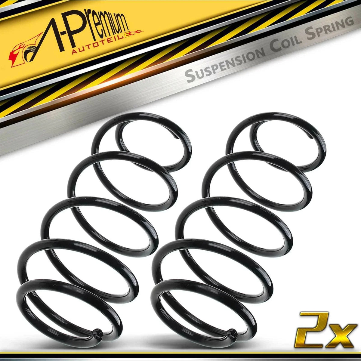 2X Front Coil Springs for Chevrolet Impala (2000–2013) Buick LaCrosse (2005–2009)