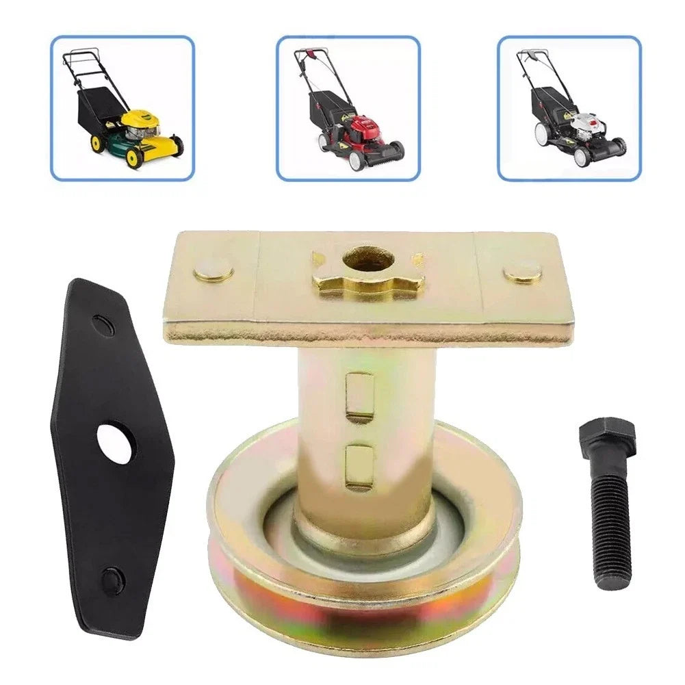 Lawn Mower Blade Adapter with Installation Parts for