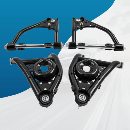 4X Control Arms Front Upper Lower for Nova 1968-1974 Omega 1973-1974