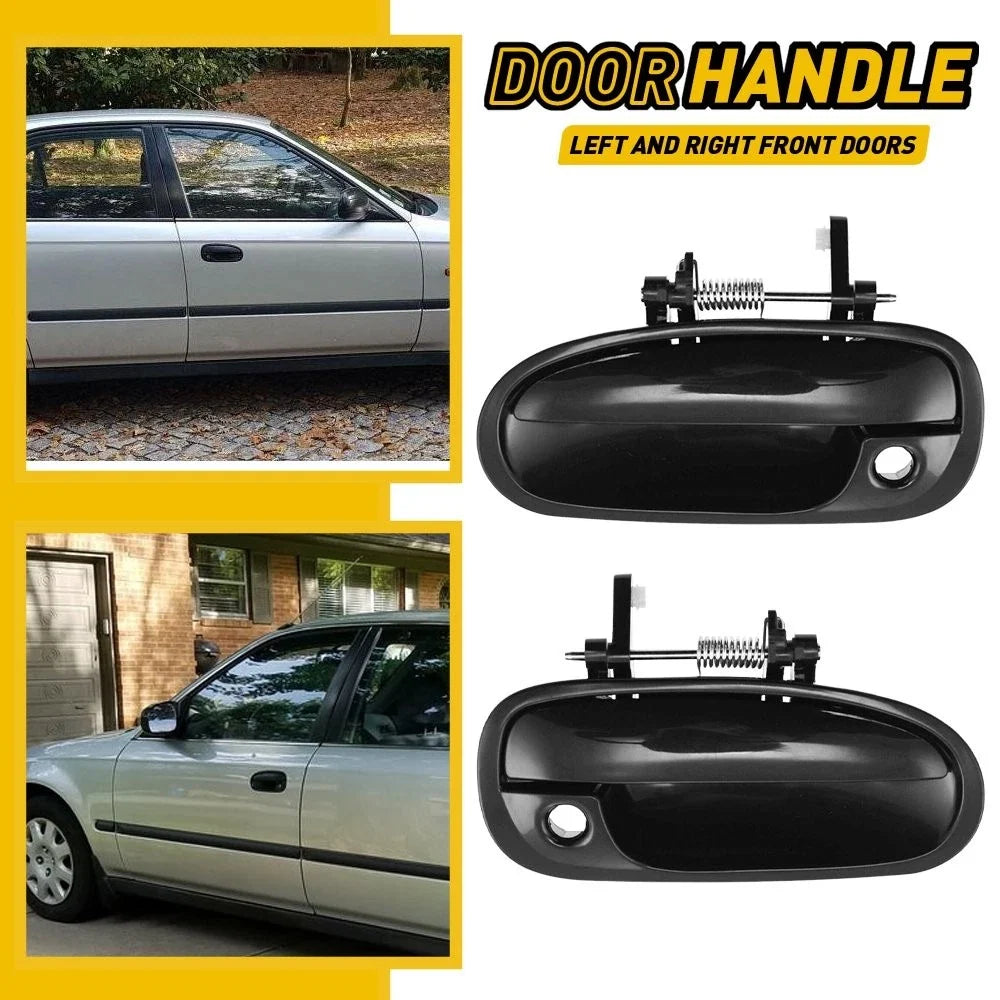 Exterior Door Handle Set for Honda Civic (1996–2000) - Primed Plastic