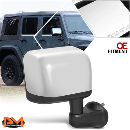 Right Chrome Heated Side Mirror for Jeep Wrangler (2014)