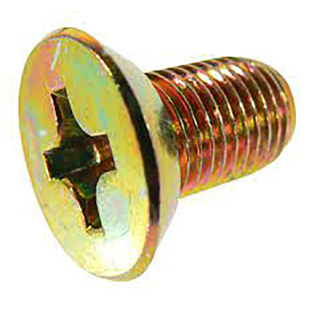 Pole Shoe Screw 3/8-24 Phillips Flat Head for