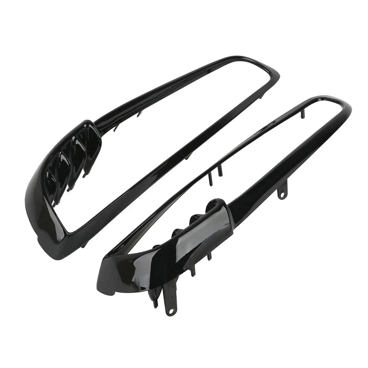 Black Radiator Trim Bezels for Harley (V-Rod VRSCA VRSCB 2001-2010)