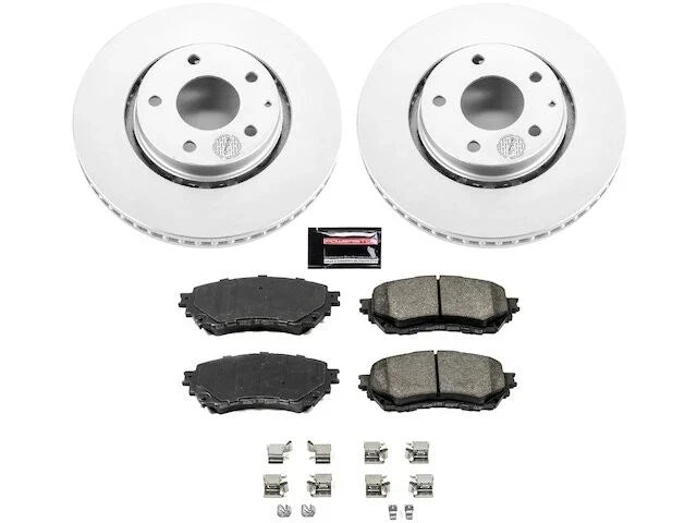 Front Brake Pad and Rotor Kit for Mazda 6 (2020–2021) YB974JP