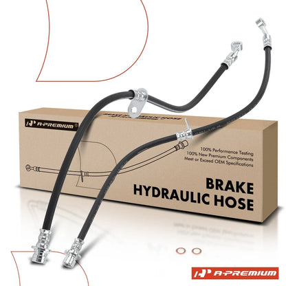 2X Front Brake Hydraulic Hose for Honda Civic (2006–2011)