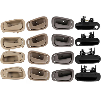 4-Pack Door Handles for Toyota Corolla (1998-2002)