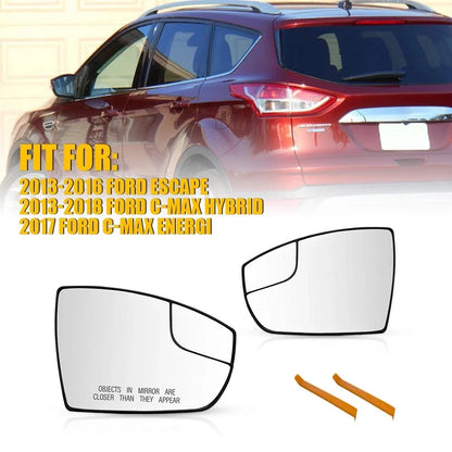 Dual Mirror Glass for Ford Escape (2013-2016) & C-Max (2013-2018)