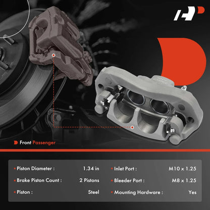 Front Right Brake Caliper for Honda 1000 Pioneer (2016–2025)
