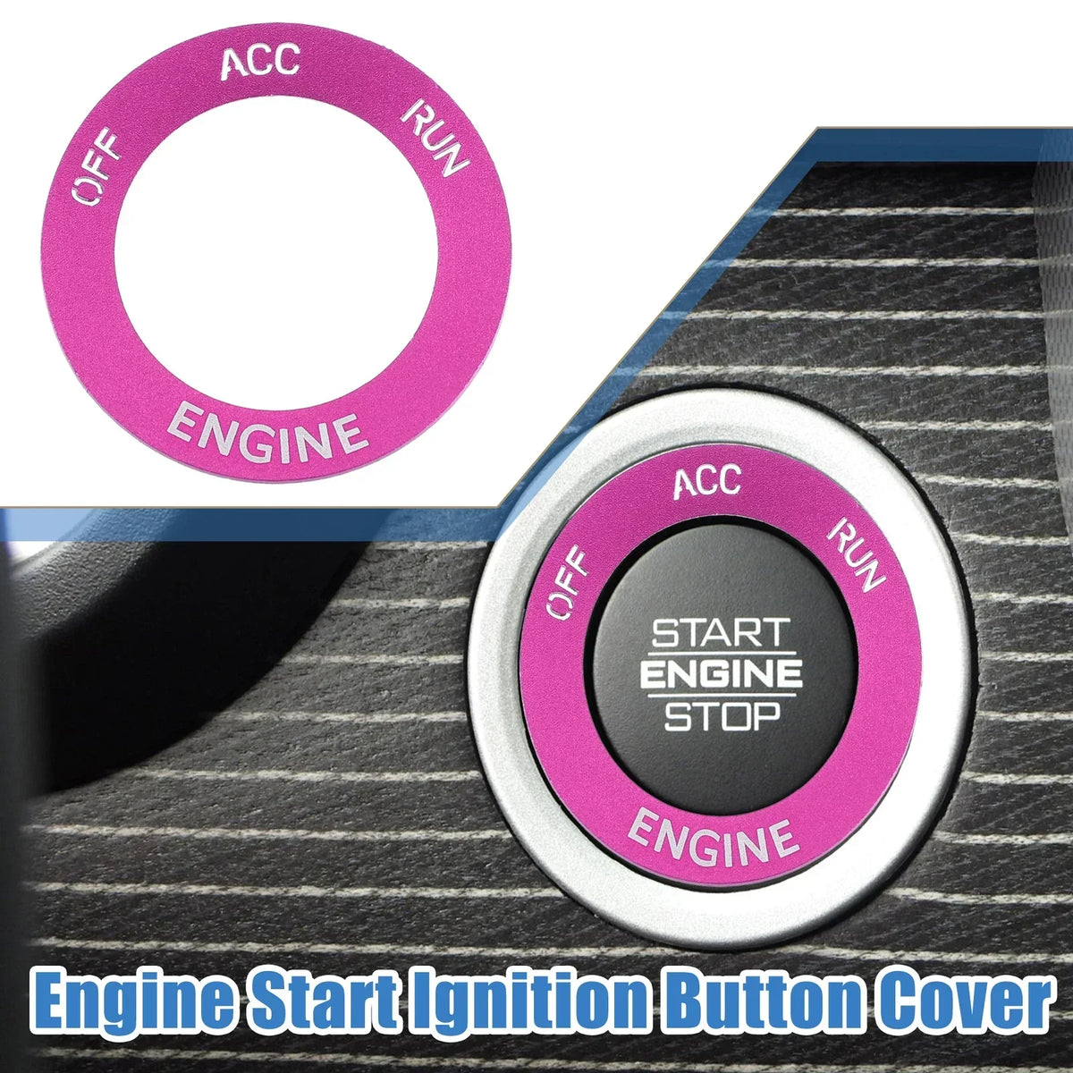 Engine Start Button Sticker for Charger Challenger (2015-2023)