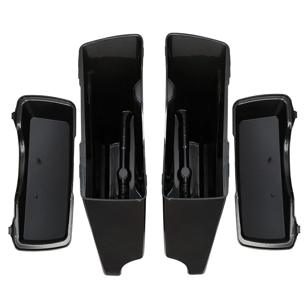 5" Saddlebags & Bracket Set for Harley Softail (1986–2017)