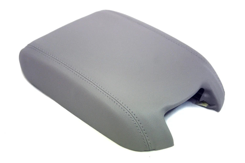 Center Console Armrest Cover for Ford Taurus (2010–2019) Gray Leather