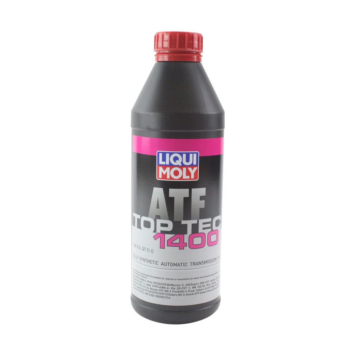 Set of 5 Liqui Moly Top Tec ATF 1400 Automatic Transmission Fluid (5L)