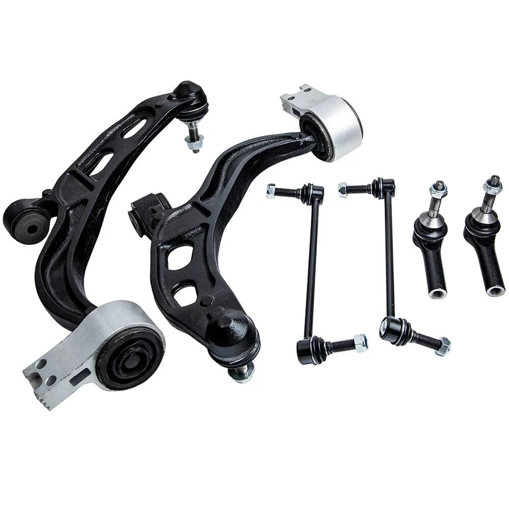 Set of 6 Front Lower Control Arms & Sway Bars for Lincoln MKT 2010-2012