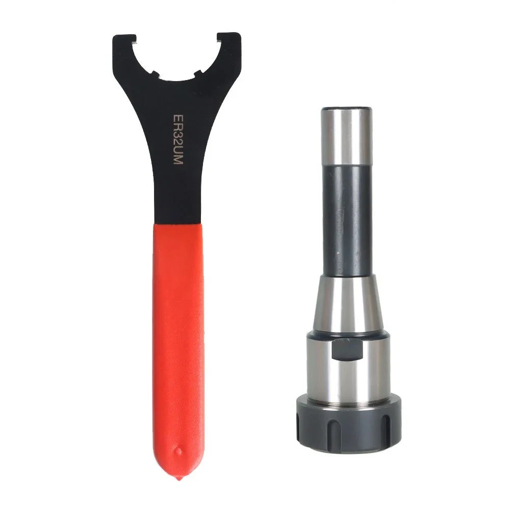 25-45 Spanner and ER32 Collet Chuck Holder for CNC Lathe (7/16" Thread)