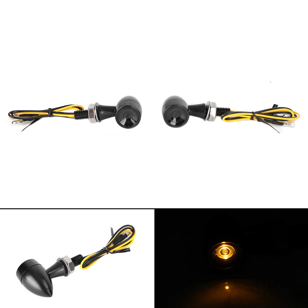 Turn Signal Indicator Lamp (LED) for Mini Motorcycle 12V M7 T9