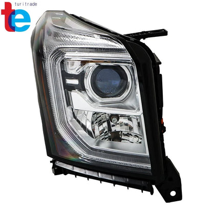 Passenger RH HID Headlight for GMC Yukon XL (2015–2020) 1PCS W/o Ballast+Bulb