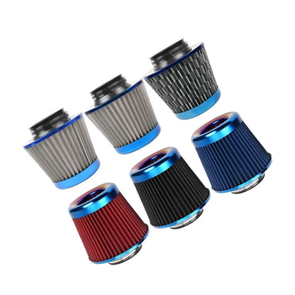Cold Air Intake Filter 3" 76mm High Flow for Universal Fit