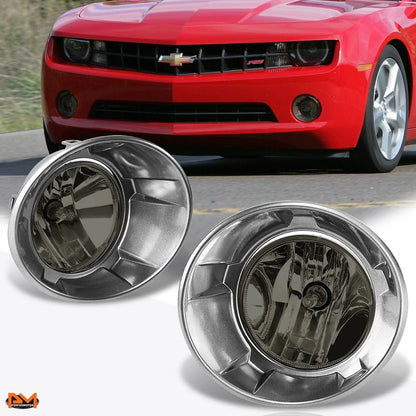 Smoked Fog Lights for 2010–2013 Chevy Camaro W/Bulbs