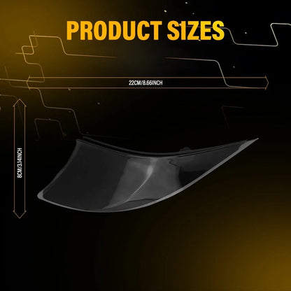 Rear Bumper Smoked Lens Reflector for IS200t IS350 IS-F Lexus 2014-2020