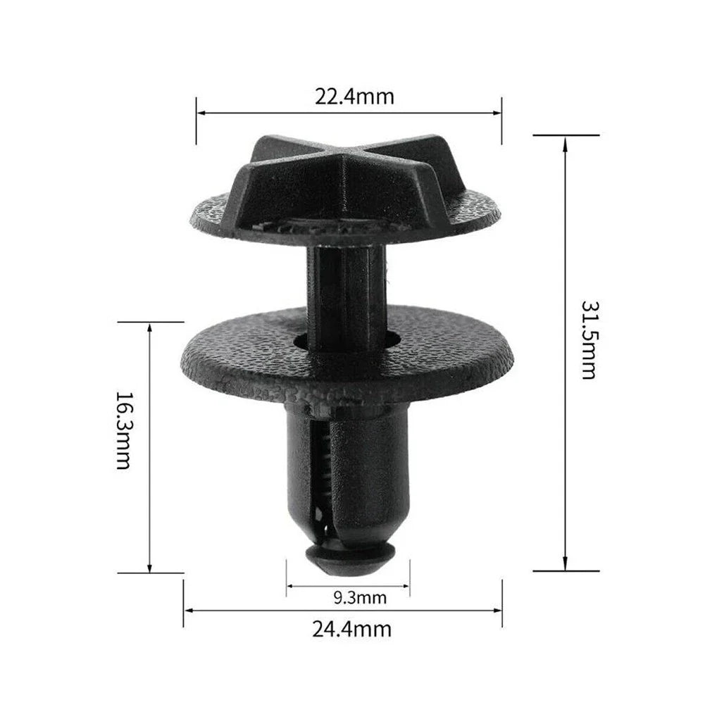 Engine Replacement Clip Set - 20 Pieces for Jaguar XJ XF