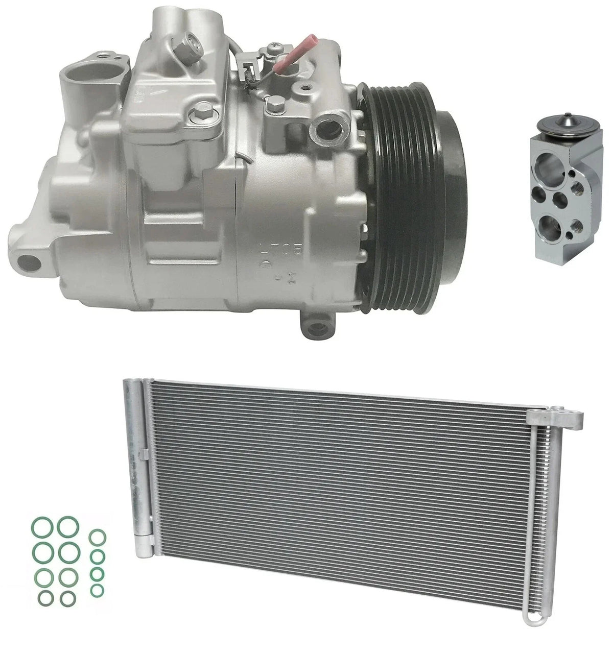 AC Compressor Kit With Condenser for Porsche Panamera 3.6L (2014–2016)