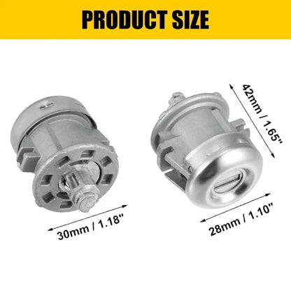 Lock Cylinder with Keys for 2004-2008 Ford F150 F250 F350 Super Duty