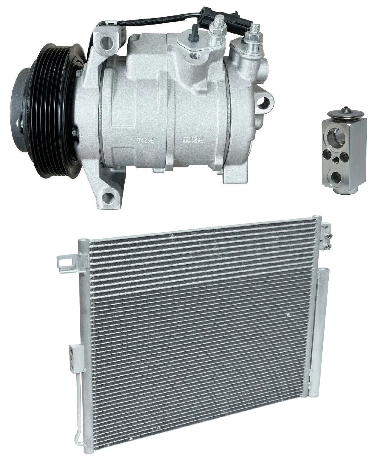 AC Compressor Kit With Condenser for Jeep Grand Cherokee 6.2L (2021–2021)