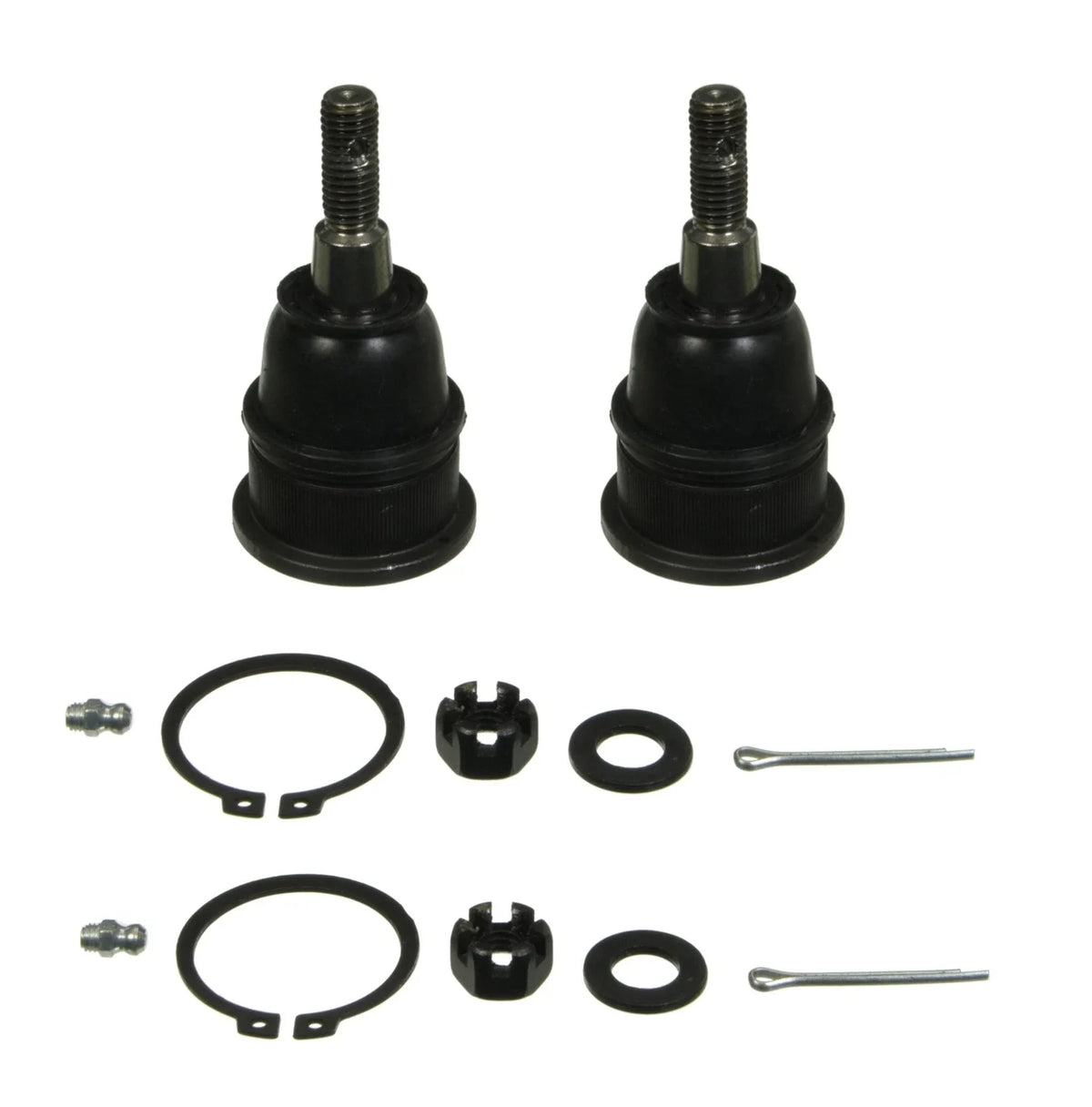 Set of 2 Front Upper Press-in Ball Joints for Chevy Silverado Classic (2007–2013)