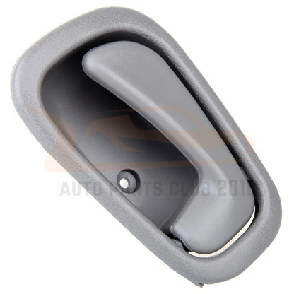 Gray Left Inner Door Handle for Toyota Corolla & Prizm (1998-2002)