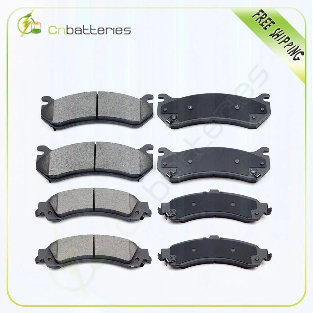 Ceramic Brake Pads Kit - Front & Rear for GMC Sierra 1500 (2003-2006)