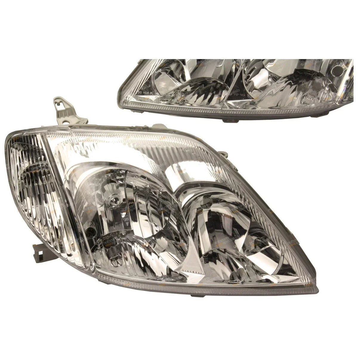 Headlight Pair LH+RH for Toyota Corolla 2001–2007 - 2x Set