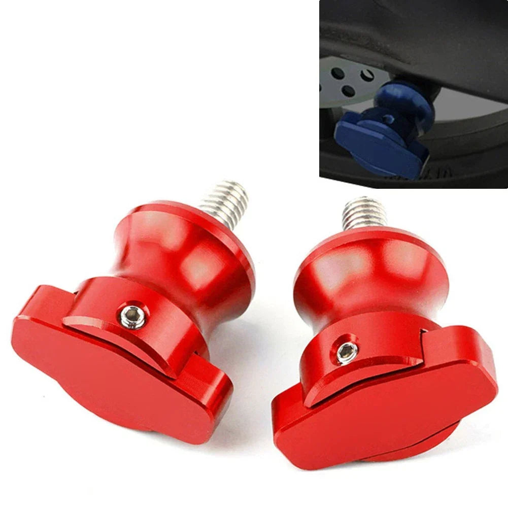8mm Red Swingarm Sliders for Honda CBR600RR 2003-2017 - Pair