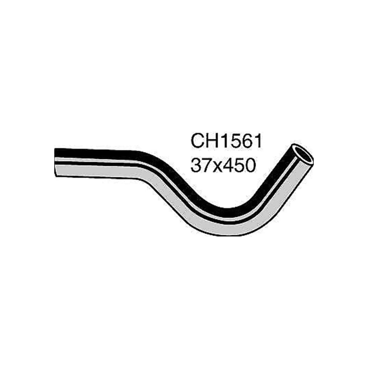 Upper Radiator Hose for Toyota Landcruiser (1984-1990)
