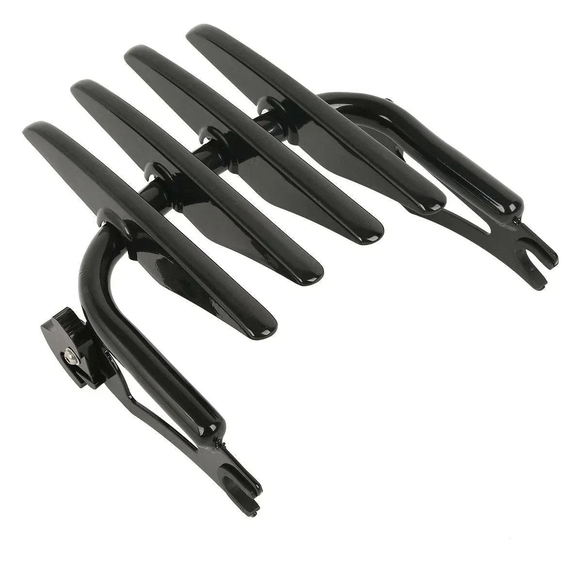 Stealth Black Luggage Rack with Hardware for 2009-2013 Harley Touring