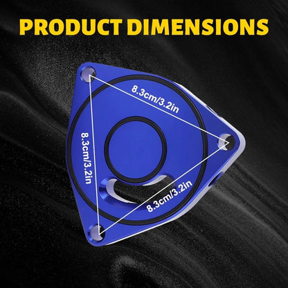 Blue Billet Vortex BOV Plate Spacer for 2015-2021 Honda Civic