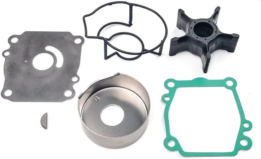 Water Pump Impeller Kit for Suzuki Outboard DF90 DF100 DF115 DF140 (17400-92J21)