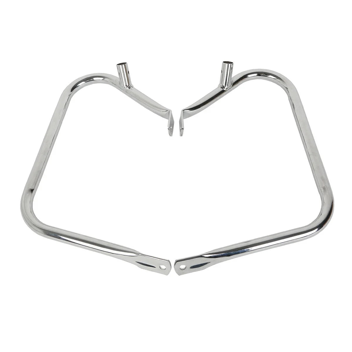 Chrome Saddlebag Guard Bracket for Touring Harley 1997-2013 Electra Glide