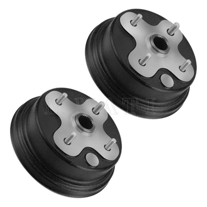 2X Rear Brake Drum for Yamaha Timberwolf 250 2x4 YFB250 (1994–1998)