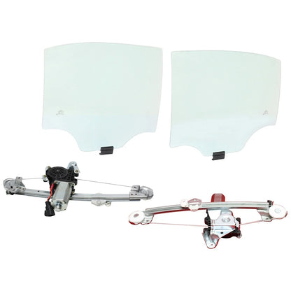 2-Piece Rear Door Glass Set for Classic Oldsmobile Chevy