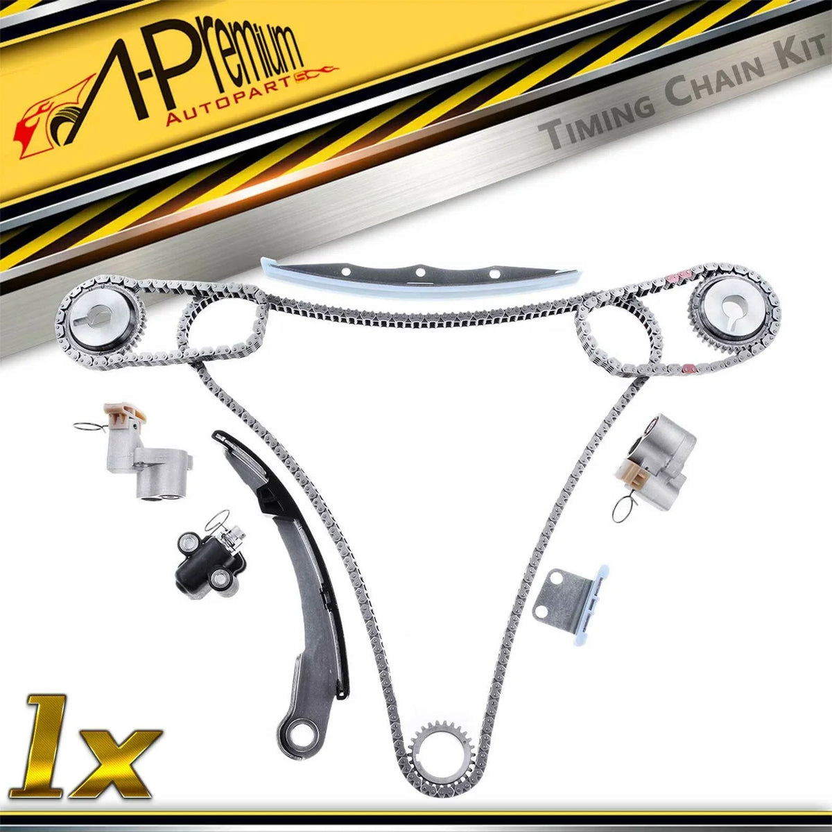12x Timing Chain Kit for Nissan Altima (2002–2006), Murano (2003–2007), Maxima