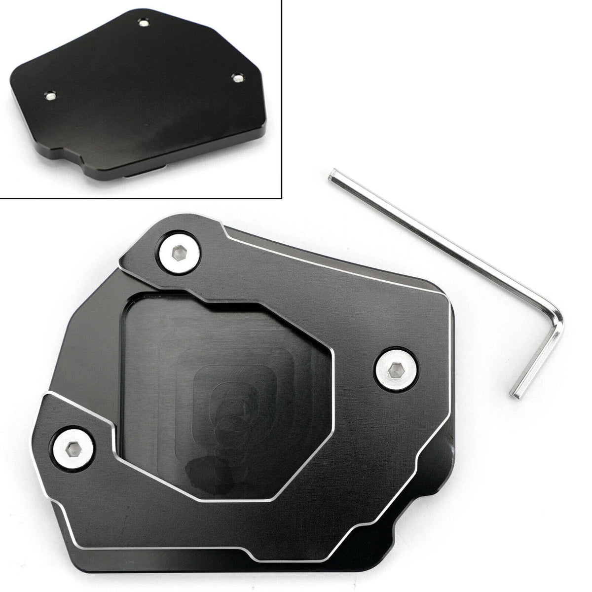 Sidestand Plate Kickstand Extension Pad for BMW F800GS (2008–2016)