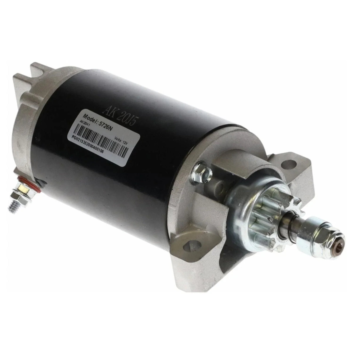 12V Starter for Mercury 60ELHPTO, 60ELO, 50ELO, 60EO (1998–2002)