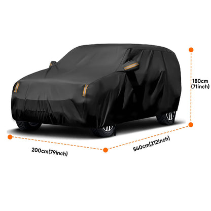 2XL Full SUV Car Cover for 5.1m-5.4m (Waterproof, Windproof, UV Protection)