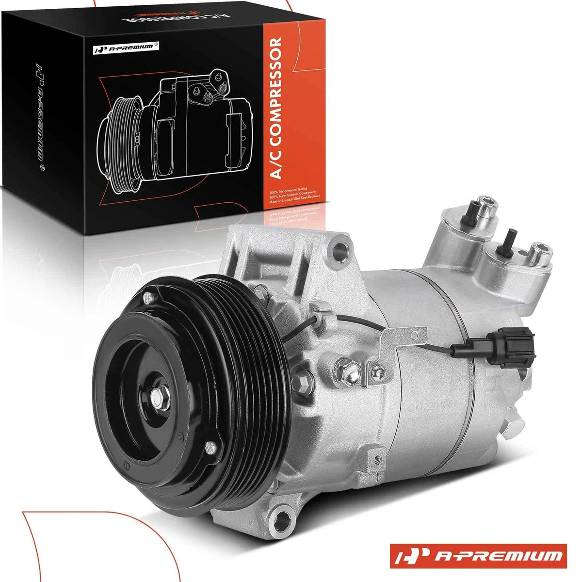 A/C Compressor with Clutch for Nissan Versa (2007–2010)
